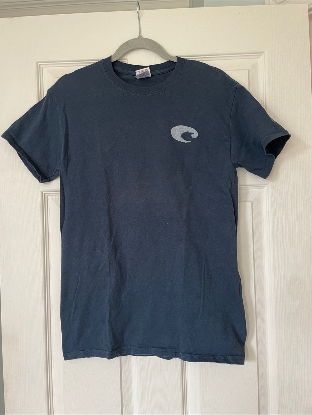 Men’s Costa Navy Short-Sleeve Crewneck Tee S